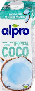 Alpro Tropical Coco napitak od kokosa i pirinča 1l
