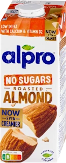 Alpro No Sugars Roasted Almond napitak od badema bez šećera 1l