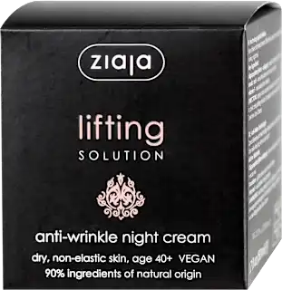 lifting SOLUTION noćna krema za lice, 50 ml