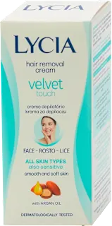 Velvet touch krema za depilaciju lica, 50 ml