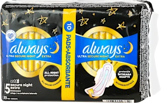Always Ultra 5 Secure Night ulošci 10 komada