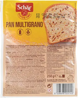 Schar Pan Multigrano hleb 250g