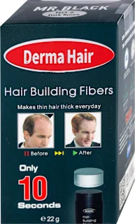 Derma Hair fiberi za proređenu kosu No. 2 Dark Brown 22g