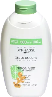 Byphasse gel za tuširanje Lime & Ginger 600ml