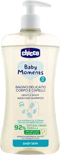 Baby Moments kupka i šampon, 500 ml