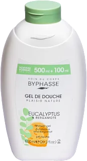 Byphasse gel za tuširanje Eucalyptus & Bergamot 600ml