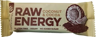 Bombus Raw Energy kokos i kakao 50g