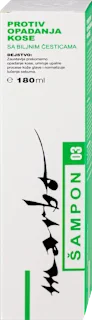 Šampon protiv opadanja kose, 180 ml