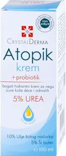 Atopik krem 5% urea + probiotik, 100 ml