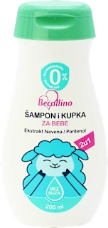 Šampon i kupka za bebe, 200 ml