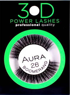 3D Power Lashes veštačke trepavice - 26 BOOMERANG, 1 kom
