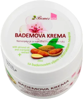 Bones bademova krema za ruke 200ml