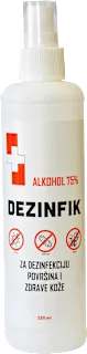 Dezinfik alkohol 75% sprej 250ml