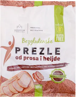 Aleksandrija bezglutenske prezle od heljde i prosa 300g