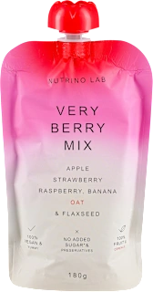 VERY BERRY MIX pire -  jabuka, jagoda, malina,..., 180 g