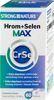 Strong Nature Hrom Selen Max 60 kapsula