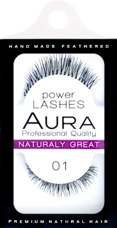 Aura veštačke trepavice Power Lashes 01