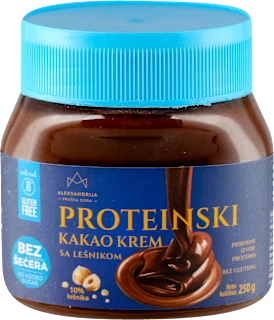 Aleksandrija proteinski kakao krem sa lešnikom 250g