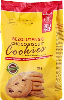 Aleksandrija bezglutenski Choco Biscuit keks 200g