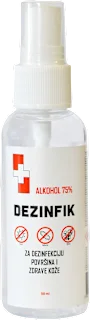 Dezinfik alkohol 75% sprej 50ml