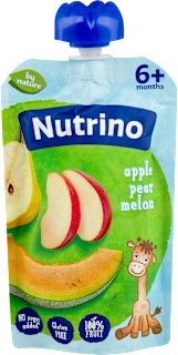 Voćni pire, jabuka, kruška i dinja, od 6. meseca, 100 g