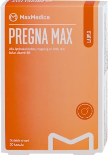 PREGNA MAX kapsule, 30 kom