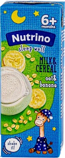 sleep well MILK & CEREAL mlečna žitna kaša - ovas..., 200 ml