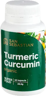 San Sebastian Turmeric Curcumin 60 kapsula
