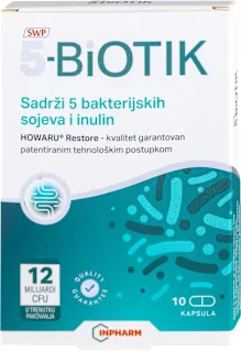 5-BIOTIK kapsule, 10 kom