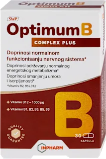 OPTIMUM B complex PLUS, 30 kom