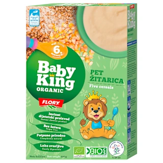 Baby King pet žitarica Organik 200g