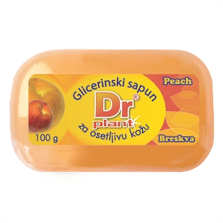 Dr Plant glicerinski sapun breskva 100g