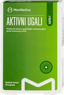 AKTIVNI UGALJ kapsule, 20 kom