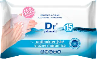 Antibakterijske vlažne maramice, 15 kom