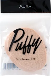 Sunđeraste pufne za lice PUFFY 2/1, 1 kom