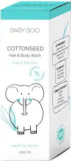 Baby Boo Cottonseed kupka i šampon za bebe 200ml