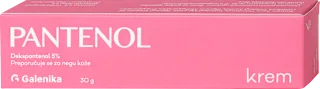 PANTENOL krema - dekspantenol 5%, 30 g