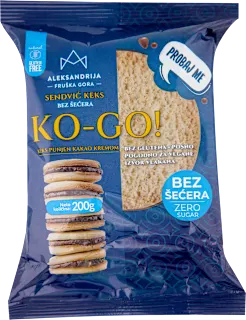 Aleksandrija Ko-Go! sendvič keks 200g