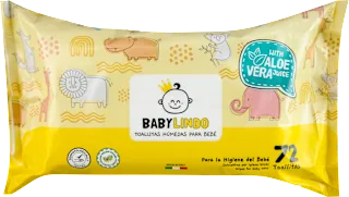 Baby Lindo vlažne maramice sa aloe verom 72 komada