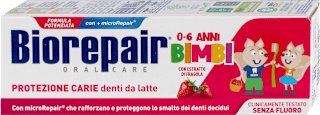 Dečja pasta za zube, jagoda, od 0 do 6 godina, 50 ml