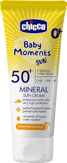 Baby Moments SUN mineralna krema za zaštitu od..., 75 ml