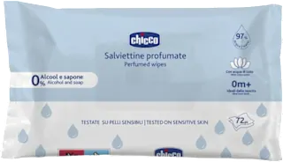 Parfimisane vlažne maramice za bebe - bez..., 72 kom