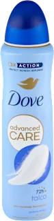 advanced CARE antiperspirant u spreju - talco, 150 ml
