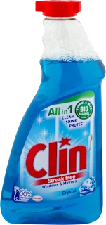 Clin All in 1 Crystal sredstvo za čišćenje stakla dopuna 500ml