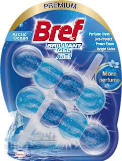 Bref Brilliant Gel All in 1 WC osveživač 84g