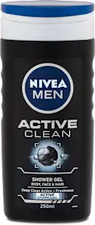 Active Clean - gel za tuširanje, 250 ml