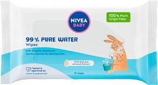Nivea Baby 99% pure water vlažne maramice 57 kom