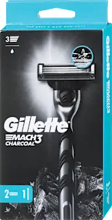 Gillette Mach 3 Charcoal brijač + 2 rezervne glave