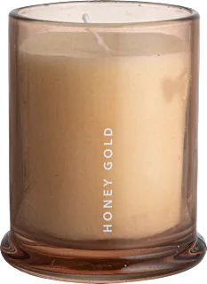 Dekoracija mirisna sveća u čaši Honey Gold
