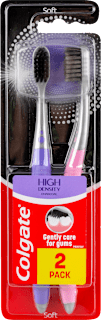 Colgate High Density Charcoal meka četkica za zube 2 komada